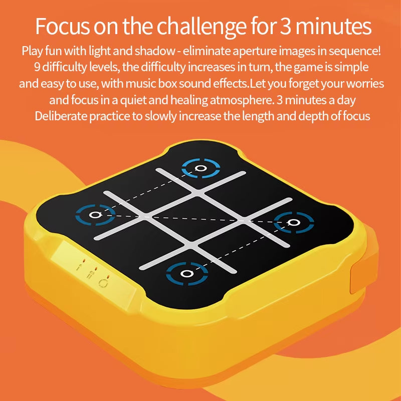 Puzzle Tic-Tac-Toe Board Game Parent-Child Two-Person Electronic Battle Console Nine Kung Checkerboard Interactive Toys